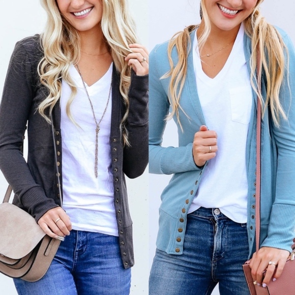 VIVIEN Autumn Love Cardigan - COCOA - Picture 3 of 5